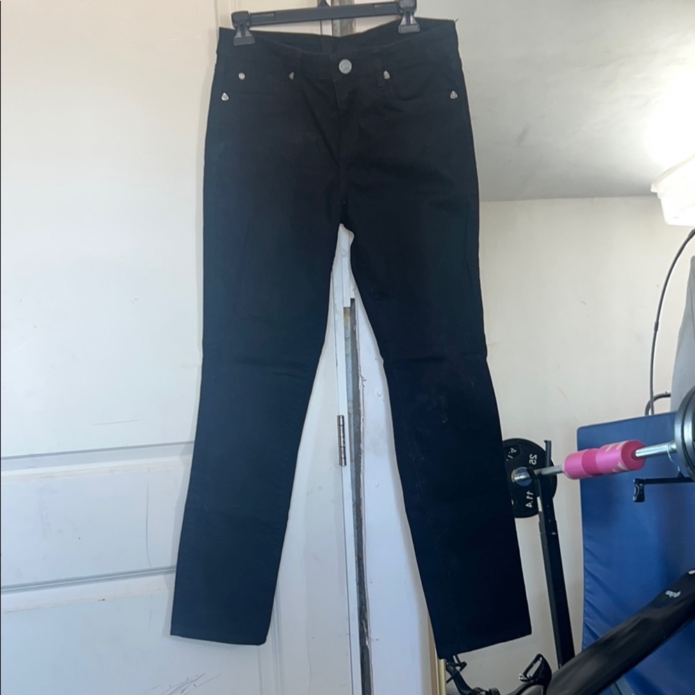 Kut from the Kloth Black Straight Leg Jeans